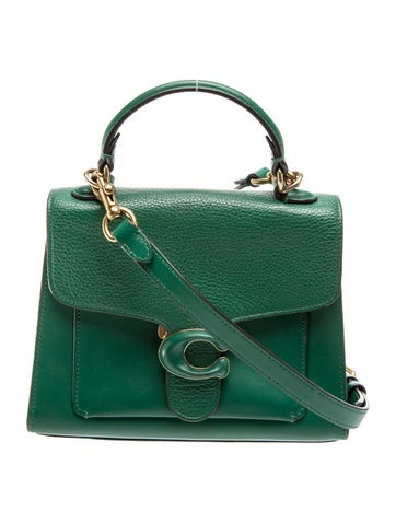 Leather Top Handle Bag