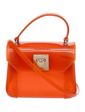 Rubber Top Handle Bag