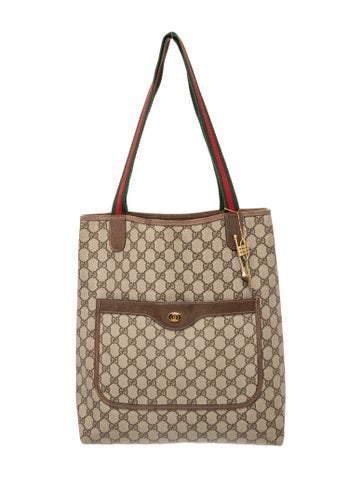 GG Plus Vintage GG Supreme canvas shopper tote bag