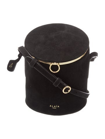 Alaia Suede La Canette Small