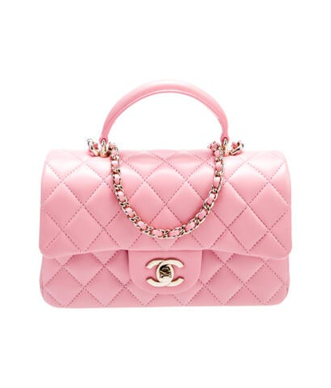 Chanel 2023 Classic Rectangular Mini Top Handle Flap Bag