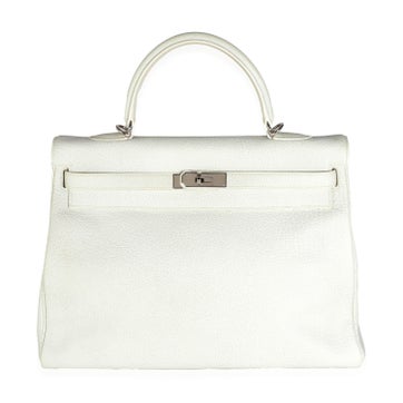 Hermes Buffalo Skipper Leather Kelly 35