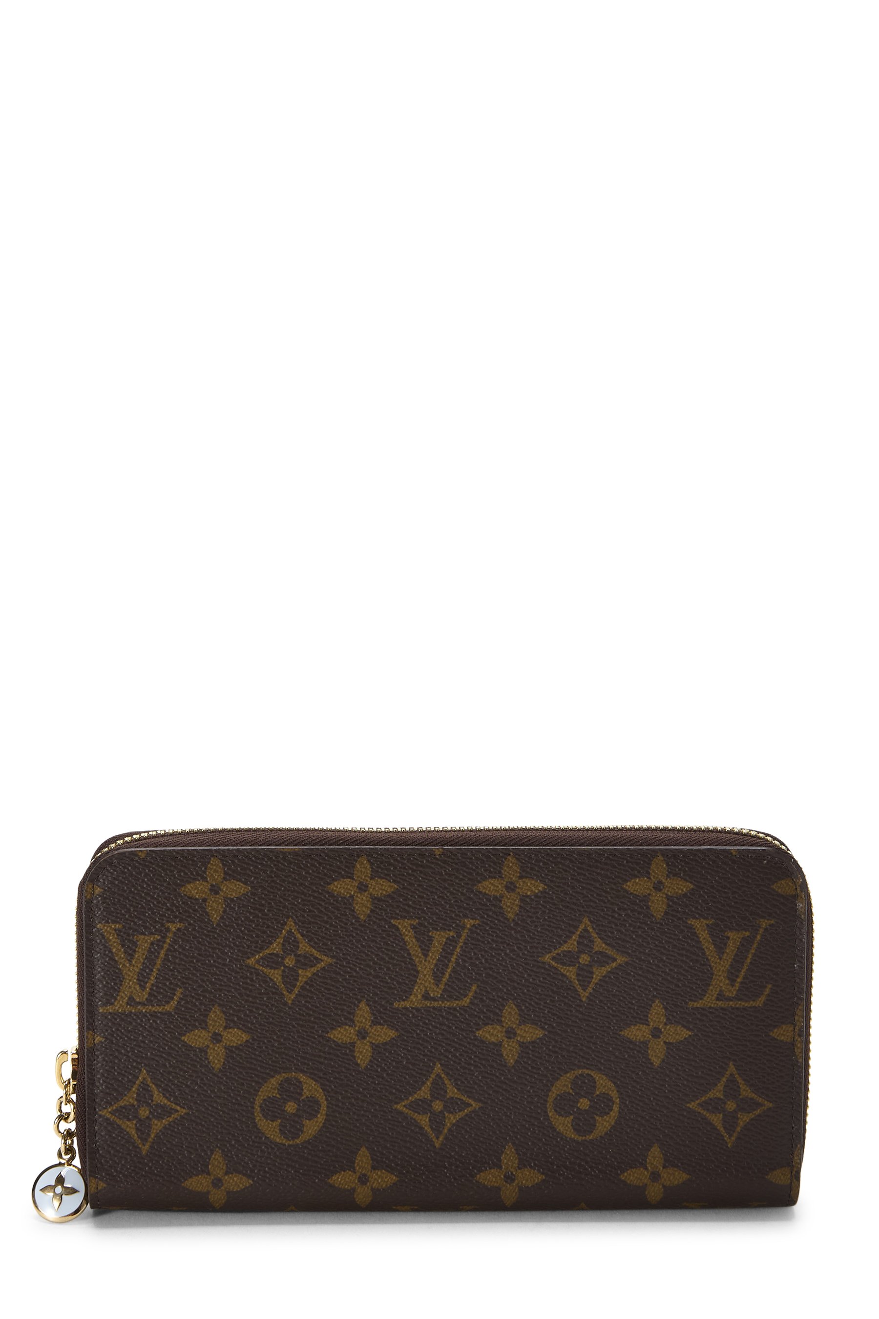 Blue Monogram Canvas Zippy Continental