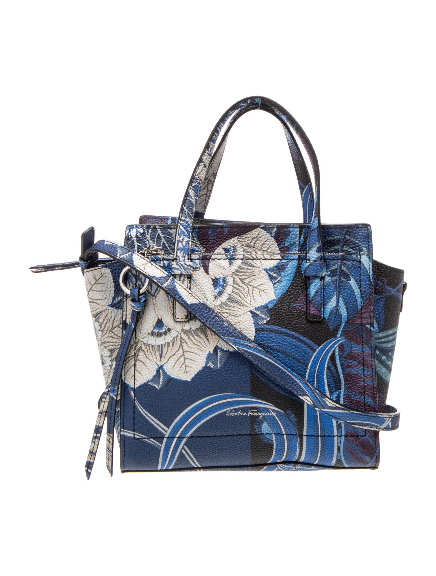 Leather Top Handle Bag