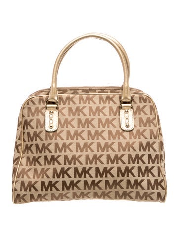 Michael Kors Jacquard Top Handle Bag