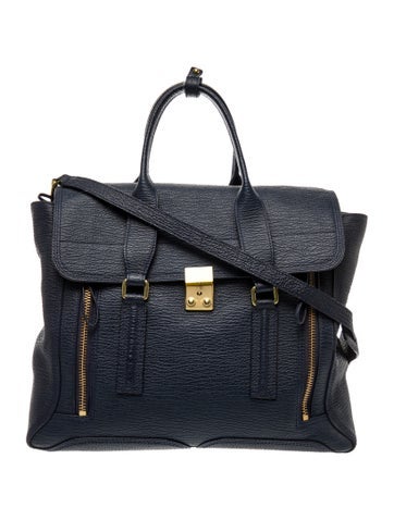 Leather Top Handle Bag