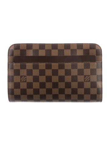 Damier Ebene Clutch Vintage