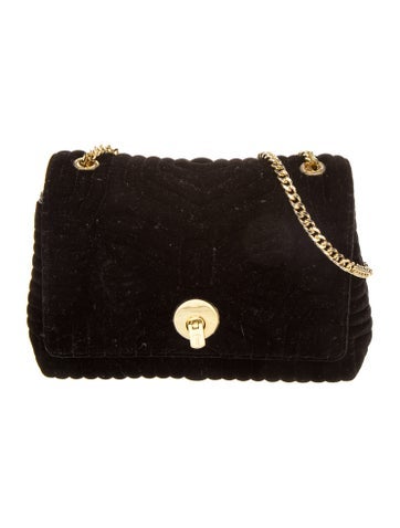 Velvet Shoulder Bag