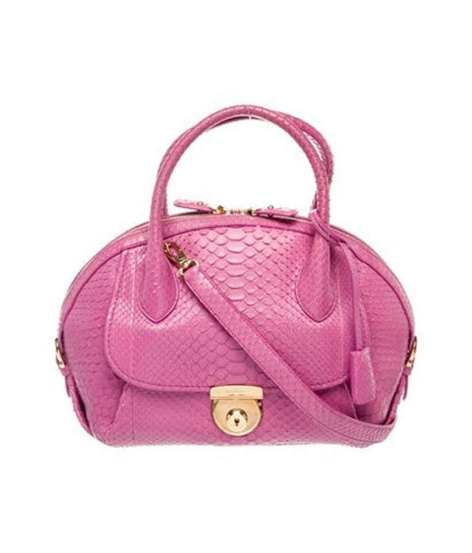 Salvatore Ferragamo Ferragamo Leather Top Handle Bag