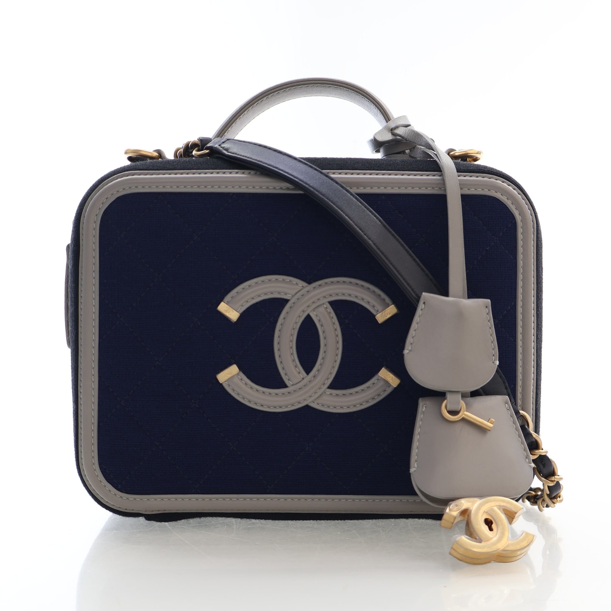 Chanel Medium Filigree Vanity Case Bag