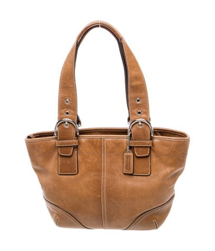 Coach Leather Shoulder Bag