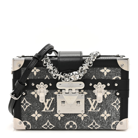 Louis Vuitton Monogram Jacquard Denim Petite Malle