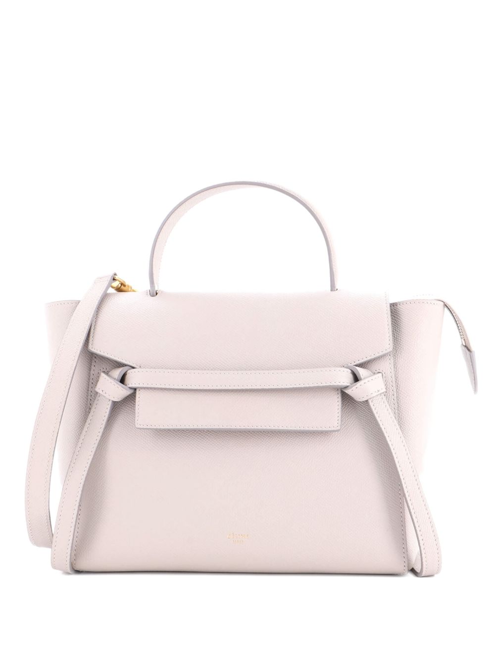 Belt Bag Textured Leather Micro satchel