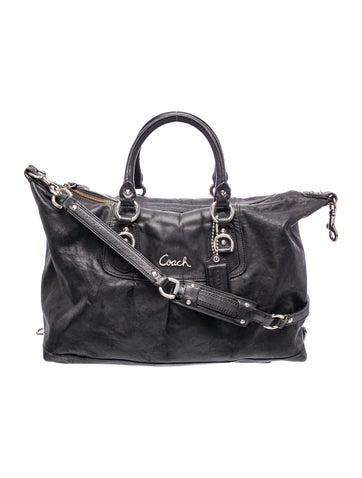 Leather Top Handle Bag