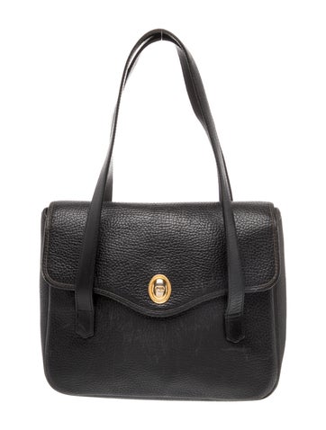 Leather Top Handle Bag