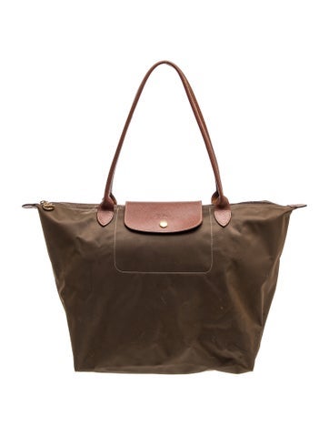Longchamp Nylon Top Handle Bag