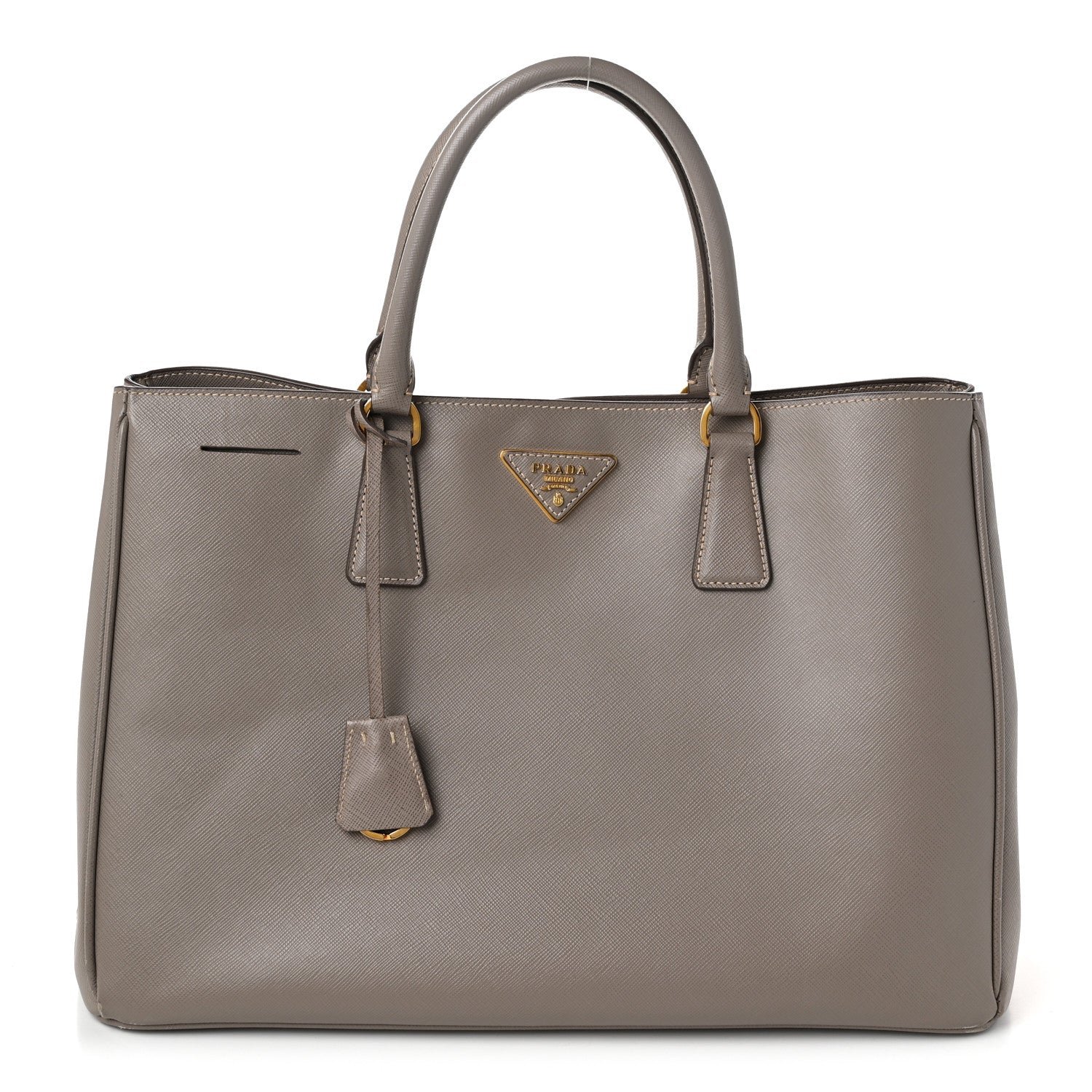 Prada Saffiano Lux Large Tote Argilla