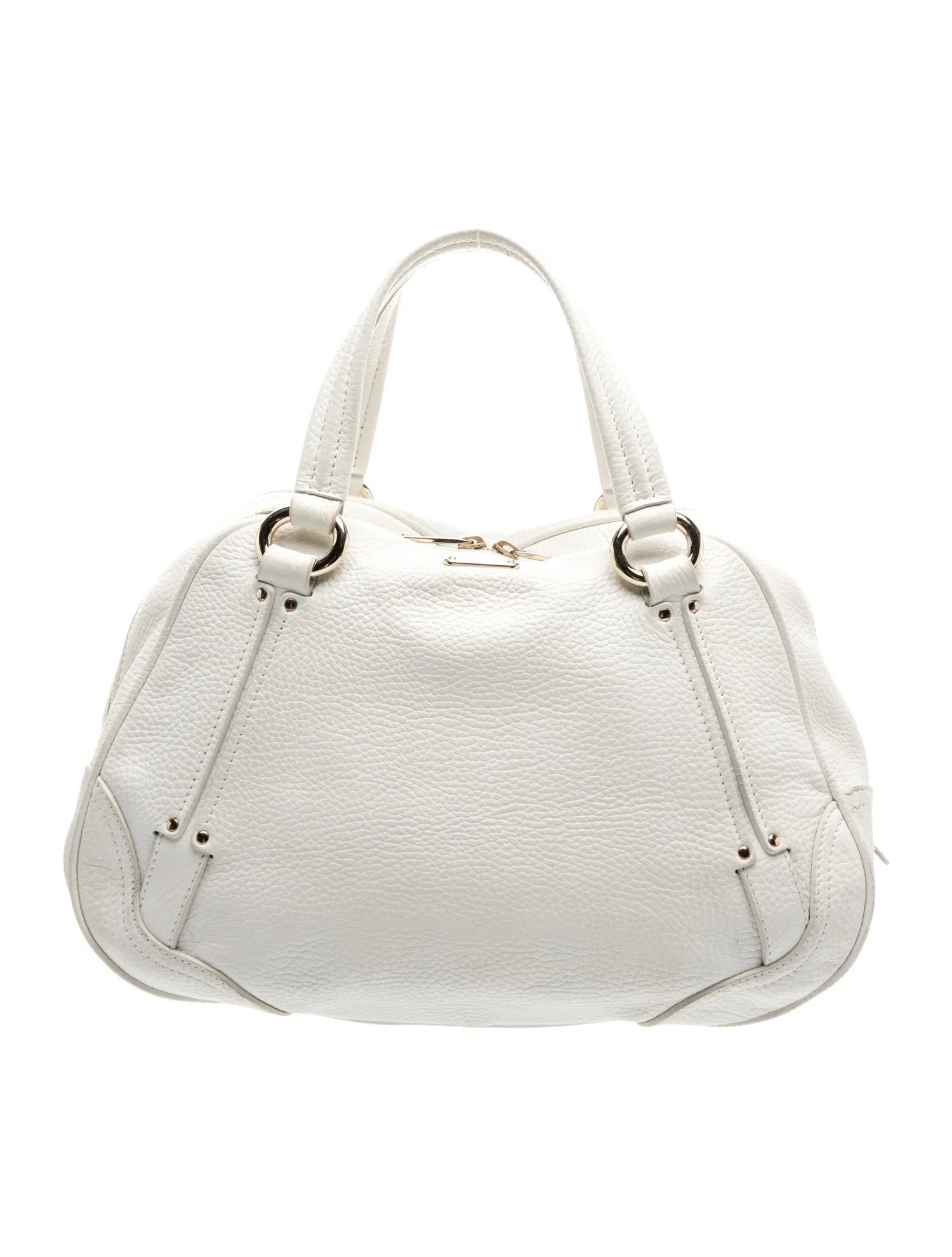 Leather Top Handle Bag Vintage