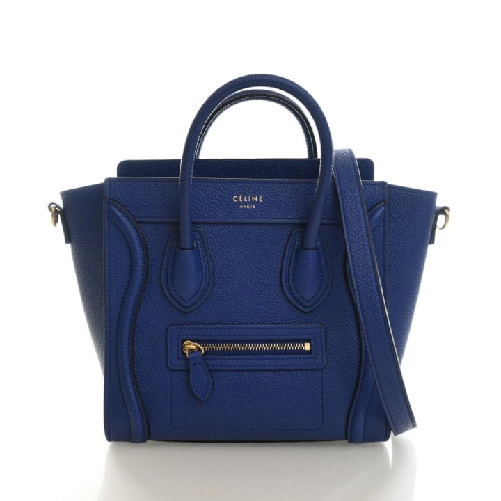 Celine Nano Calfskin Luggage Tote