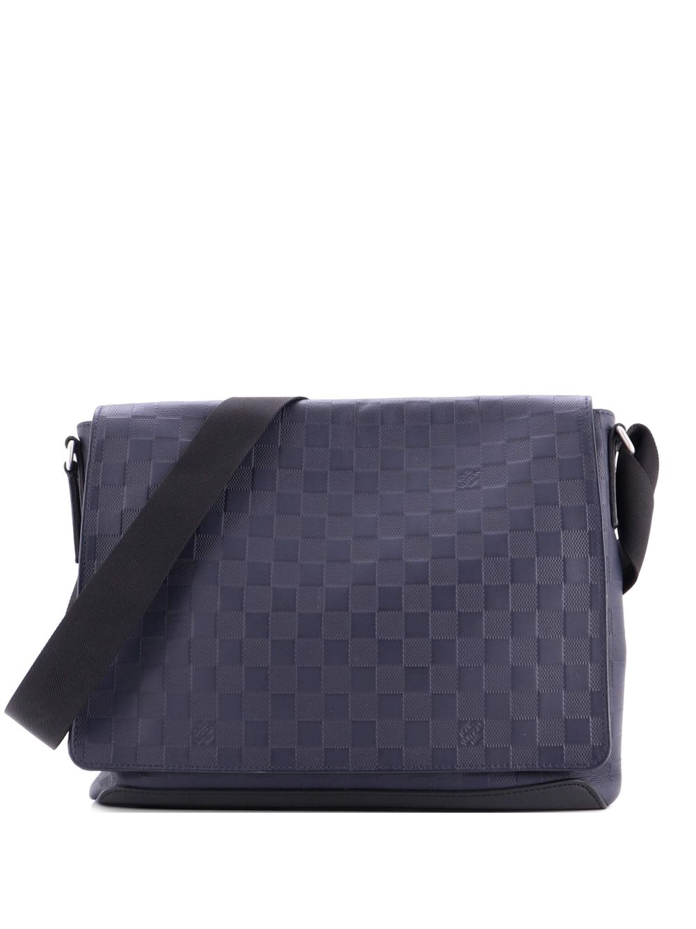 District NM Messenger Bag Damier Infini Leather MM crossbody bag