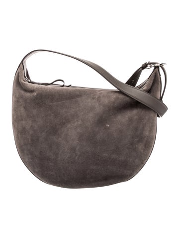 Ferragamo Suede Shoulder Bag