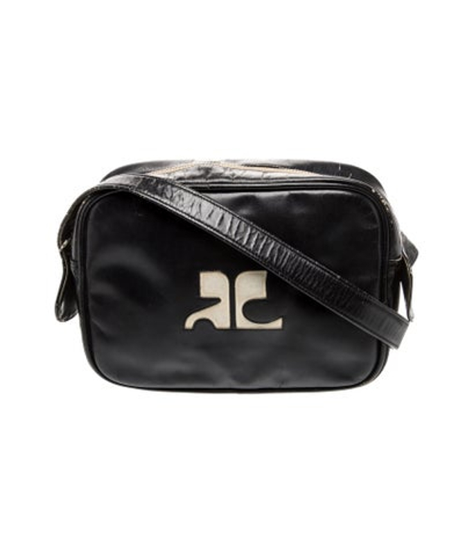 Courreges Leather Crossbody Bag