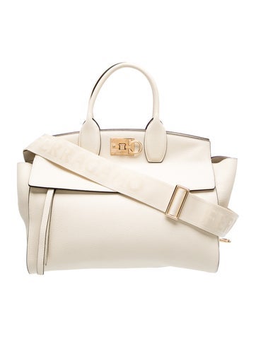 Salvatore Ferragamo Leather Studio Soft Medium