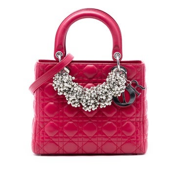 Lambskin Lady Dior Medium