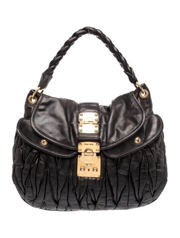 Leather Top Handle Bag