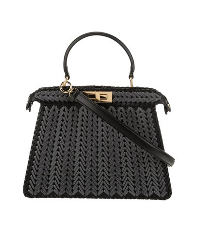 Fendi Leather Peekaboo Medium 2024