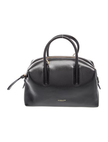 Leather Top Handle Bag