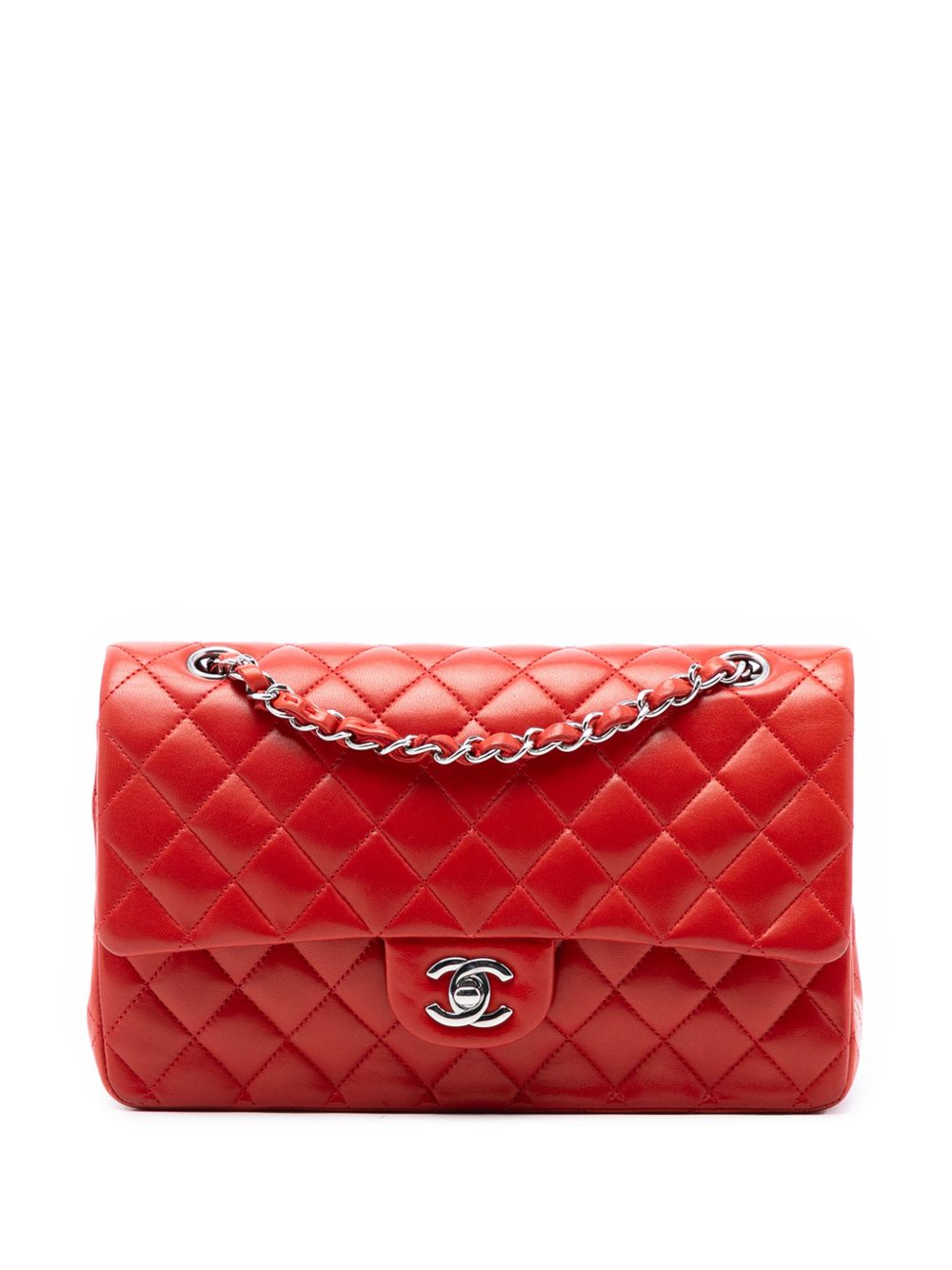 2011 Medium Classic Lambskin Double Flap shoulder bag