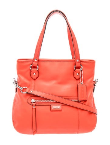 Leather Top Handle Bag