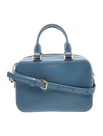 Leather Top Handle Bag