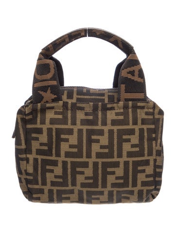 Zucca FF Top Handle Bag Mini Vintage