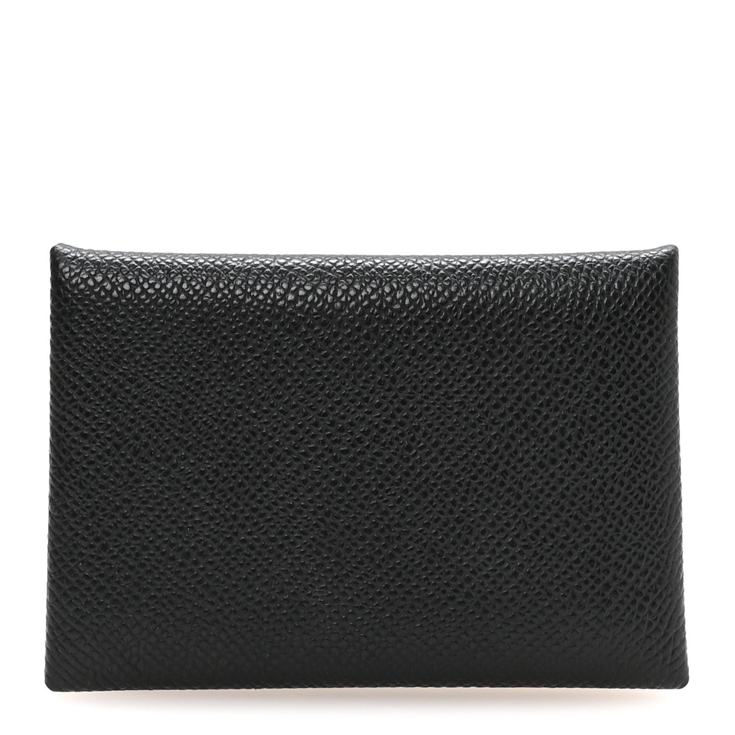 Hermes Epsom Calvi Card Case Black