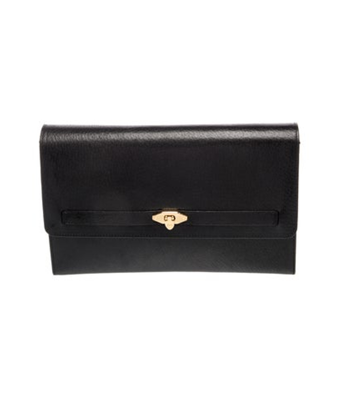 Valentino Leather Clutch Vintage
