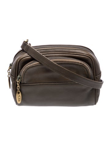 Tumi Leather Crossbody Bag