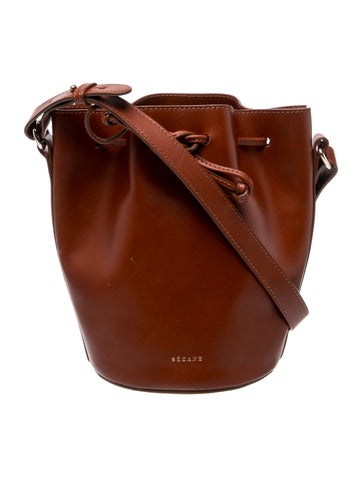 Leather Bucket Bag