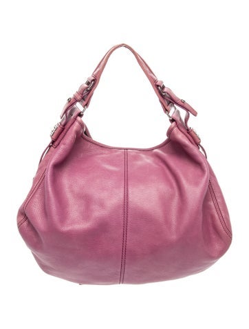 Leather Top Handle Bag