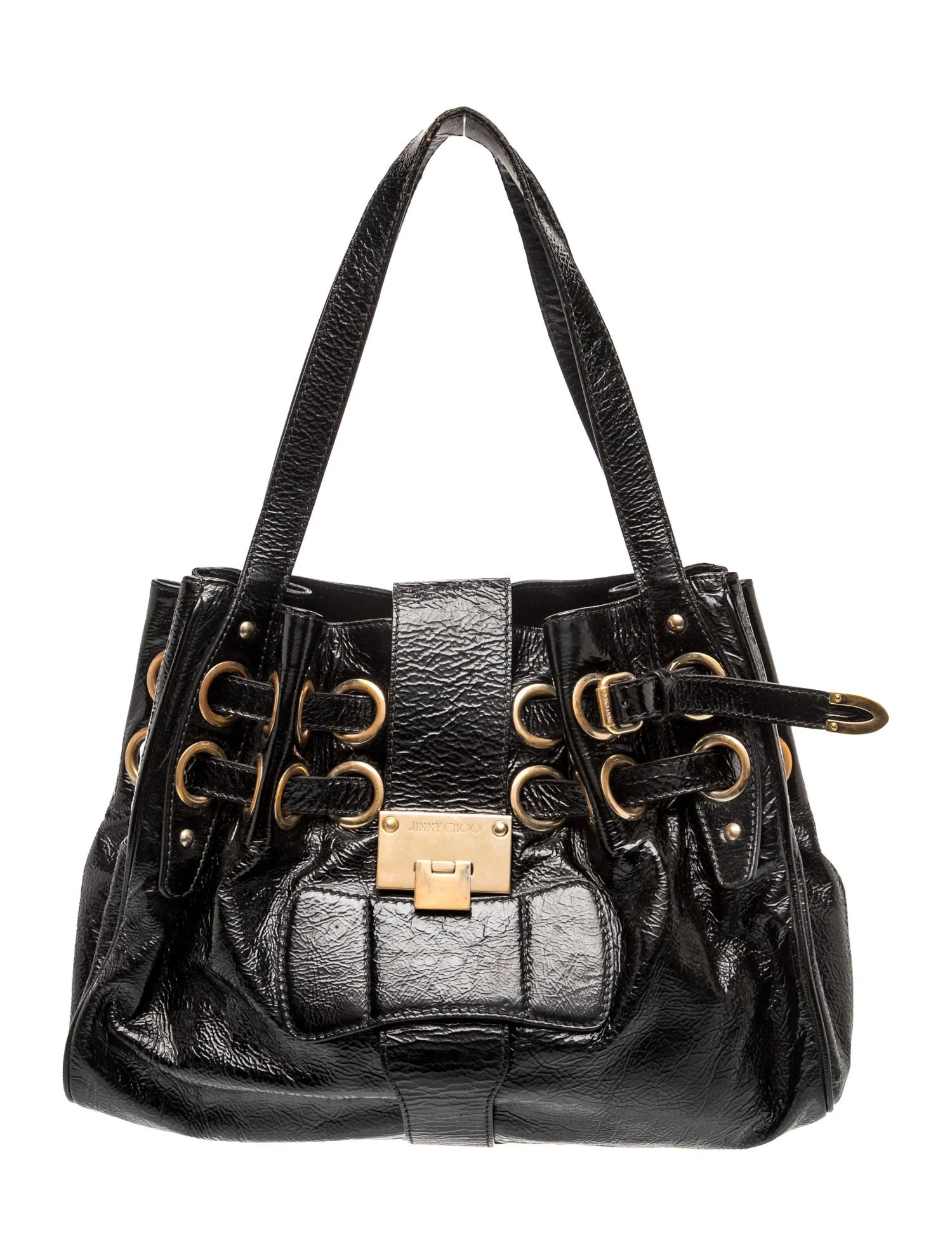 Patent Leather Shoulder Bag