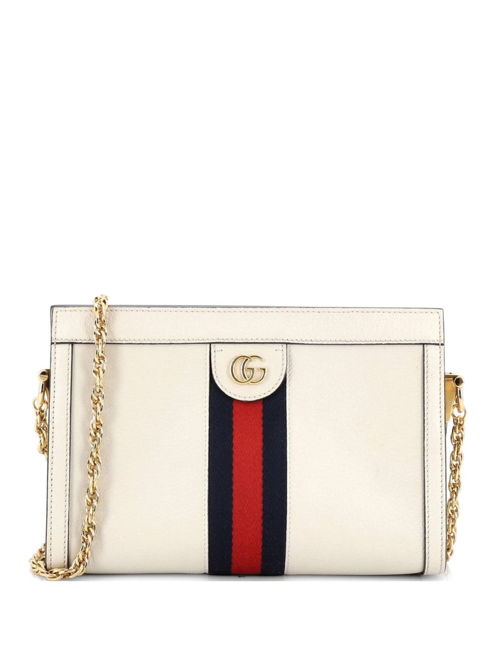 Ophidia Chain Shoulder Bag Leather Small crossbody bag
