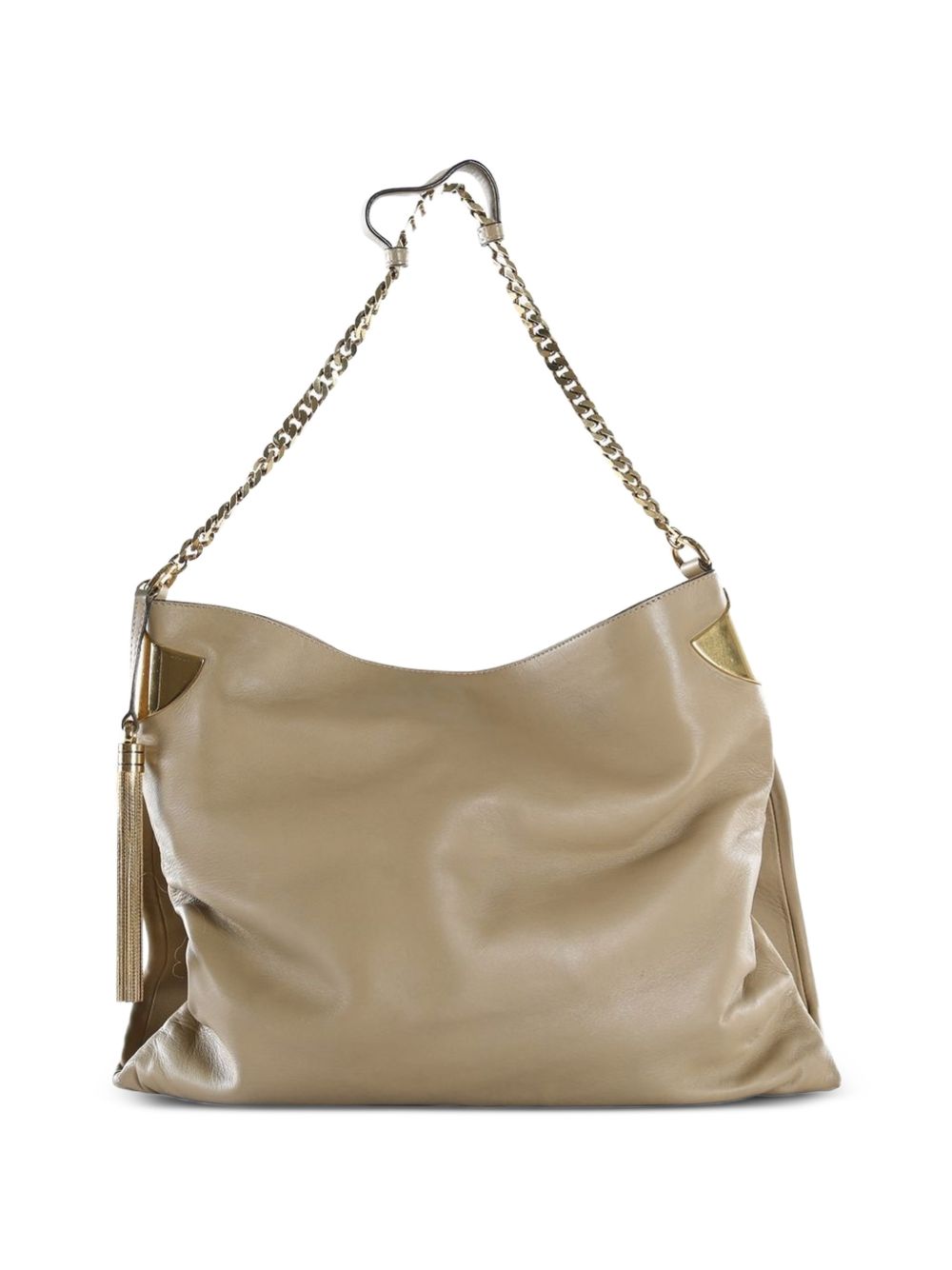 1970 tassel chain shoulder bag