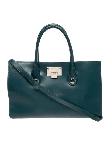 Jimmy Choo Leather Top Handle Bag