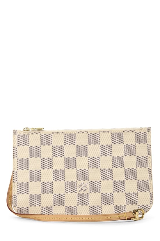 Damier Azur Neverfull Pouch PM NM