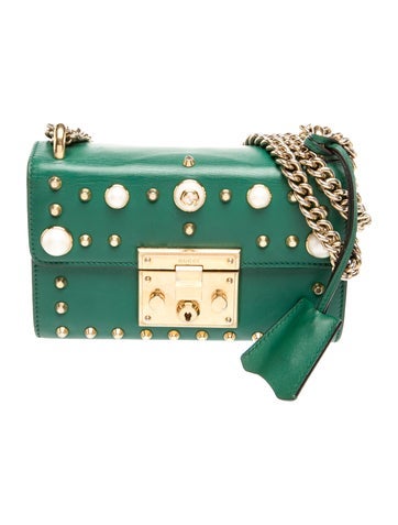 Faux Pearl Padlock Medium
