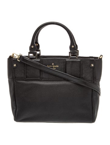 Leather Top Handle Bag