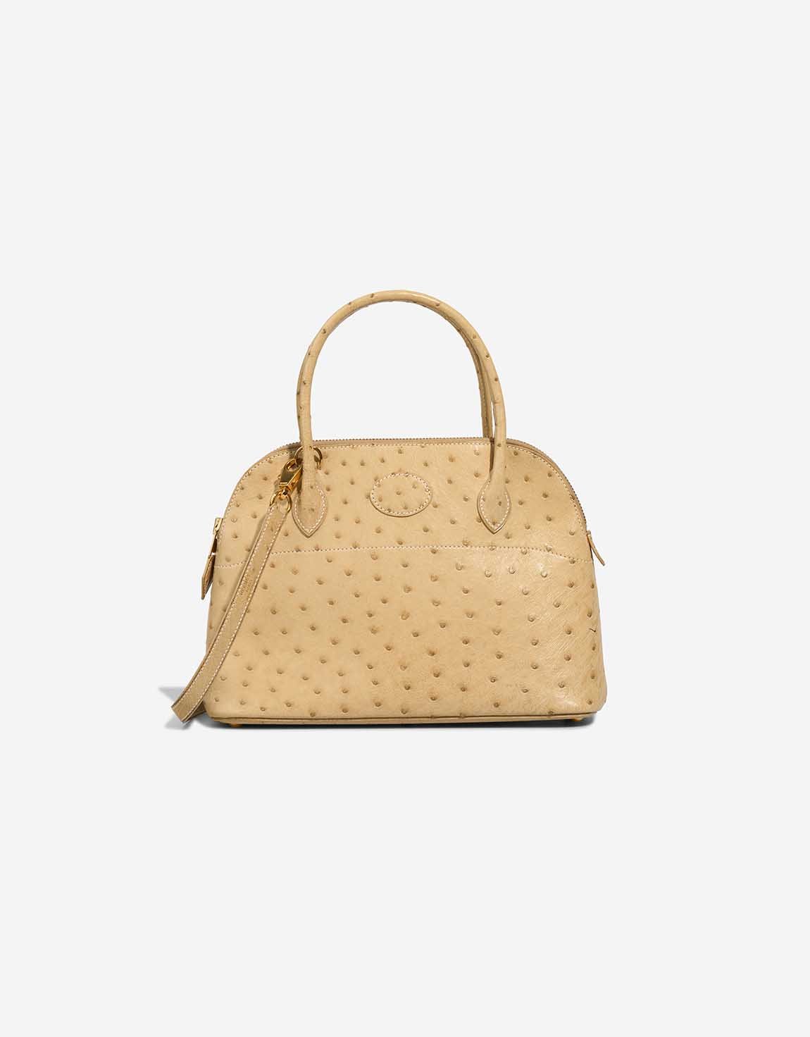 Hermes 
		Bolide 27 Ostrich Poussière    