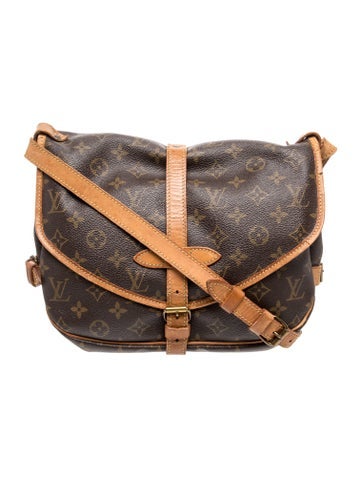 Louis Vuitton LV Monogram Saumur MM Vintage
