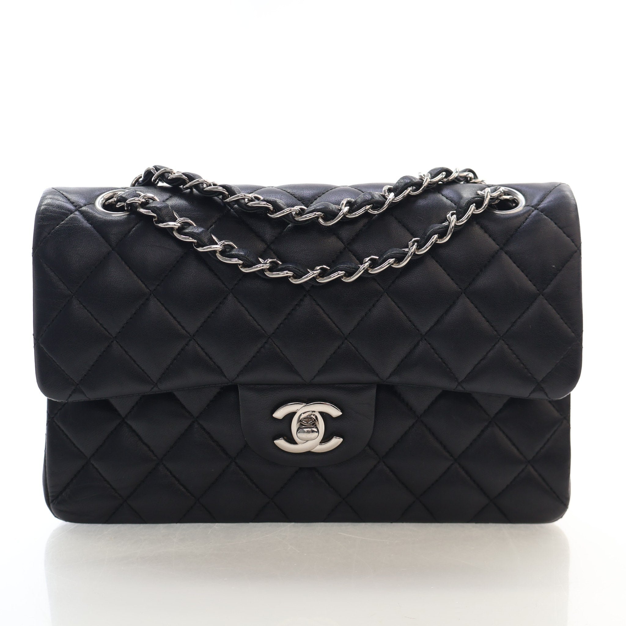 Chanel Small Lambskin Classic Double Flap Bag